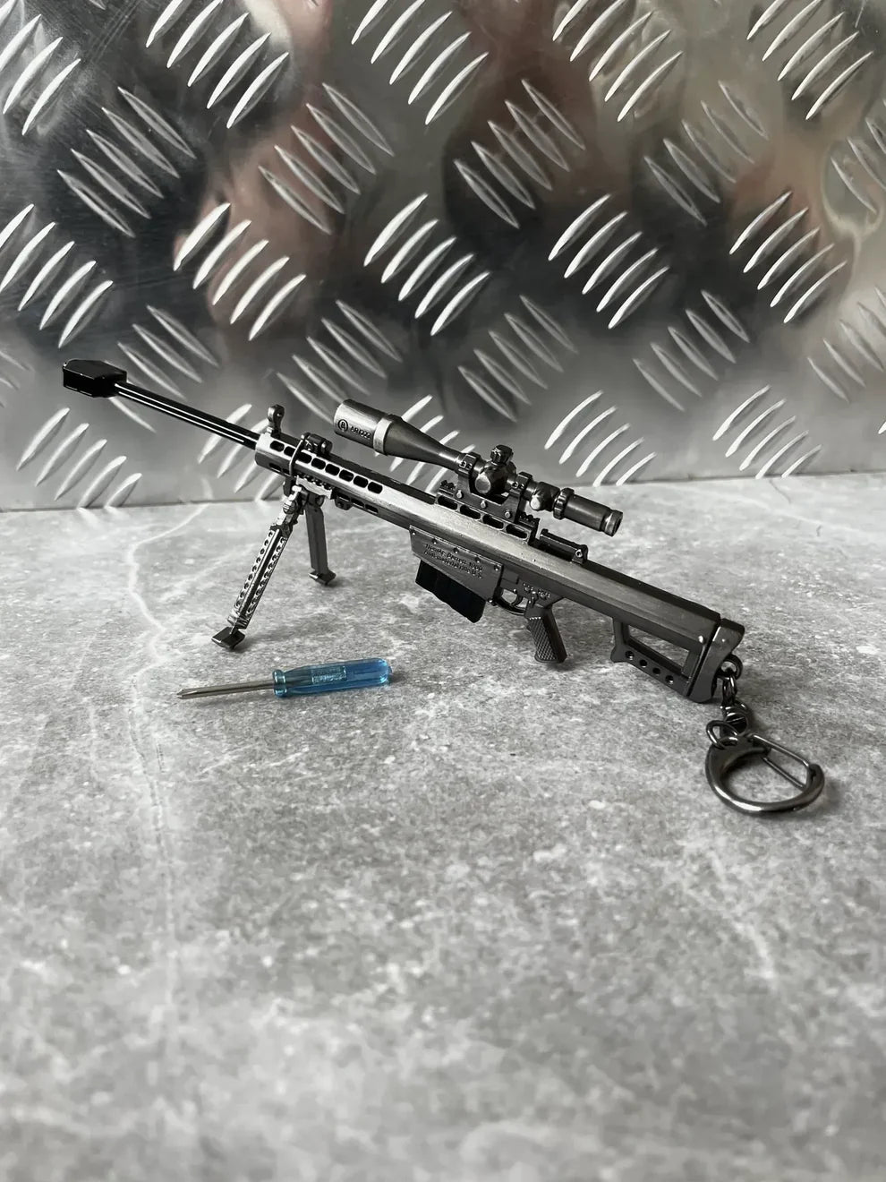 KeyArsenal™ Barrett M82 Detachable Keychain